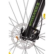KRP WOODLANDS PRO 29/19 MTB 2.1 27SP M SÖTÉTZÖLD ZÖLD YS7313