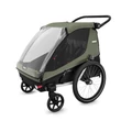 Utánfutó THULE COURIER 2 gyerek/opcionálisan kutya/áruszállító zöld