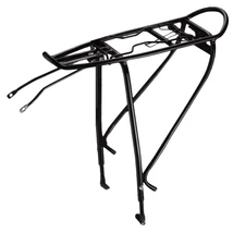 Csomagtartó BIKEFUN MULTIRACK DISC Alu 24-28 fekete állítható tárcsafékhez