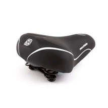Nyereg Monte Grappa 530 MAX COMFORT FEKETE acél spirálrugóval