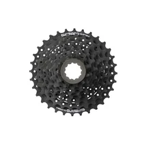 Fogaskoszorú 9 fokozatú SHIMANO HG 200 11-32, Barna/fekete