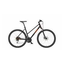 KTM X-LIFE TRACK BLACK(orange+silver) 2022 Női cross trekking kerékpár