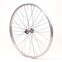 Kerék 26"/559mm/ első alu abroncs + acél agy