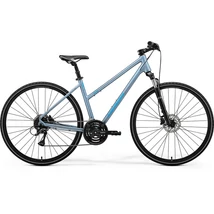 MERIDA CROSSWAY 20 NŐI SELYEM ACÉLKÉK(46L) 2024 cross kerékpár
