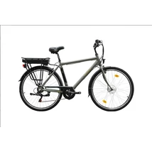 NEUZER Zagon férfi E-Trekking MXUS ZÖLDES SZÜRKE / ARANY-FEKETE ELETROMOS KERÉKPÁR