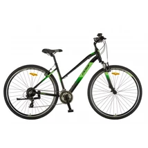 POLAR FORESTER COMP FEKETE(VILÁGOSZÖLD) 2022 NŐI cross trekking kerékpár