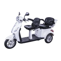 Z-TECH ZT-18 TRILUX 2.0  60V20AH 1000W differenciálműves, kétszemélyes fehér 3 kerekű elektromos jármű