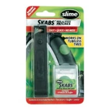 Gimijavító folt SLIME SKABS 6x1 + gumiszerelő szerszám - 20027