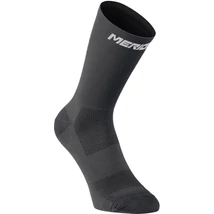 Zokni MERIDA CLASSIC fekete/szürke FEKETE/FEHÉR