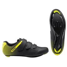 Cipő NORTHWAVE ROAD CORE 2 FEKETE/FLUO SÁRGA