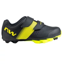 Cipő NORTHWAVE MTB HAMMER JUNIOR FEKETE/FLUO SÁRGA