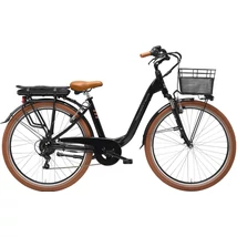 ADRIATICA E2 28" e-bike női FEKETE