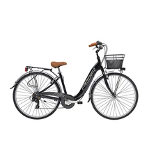 ADRIATICA RELAX 26" 6s női FEKETE VÁROSI KERÉKPÁR