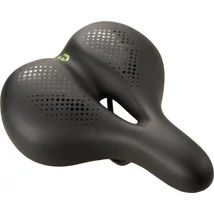 Nyereg BIKEFUN SIENA Comfort trekking fekete Memory Foam