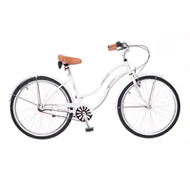 Neuzer California női fehér CRUISER KERÉKPÁR