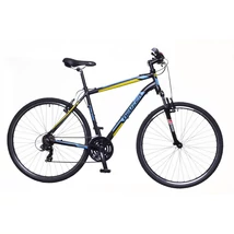 Neuzer X100 férfi fekete/kék-sárga CROSS TREKKING KERÉKPÁR