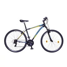 Neuzer X-Zero férfi fekete/kék-sárga CROSS TREKKING KERÉKPÁR