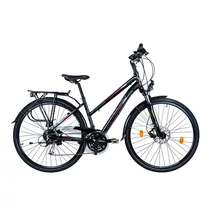 Neuzer Firenze 200 disc női fekete/ szürke-türkiz matt 17elemes világítással