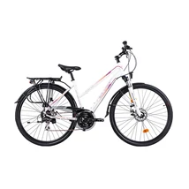 Neuzer Firenze 200 disc női fehér/ mályva matt 17 elemes világítással