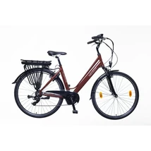 Neuzer Hollandia Delux női barna/fehér 19,5"  elektromos kerékpár