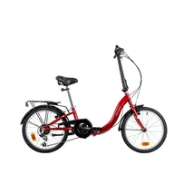 Neuzer Folding City 20 bordó/fehér