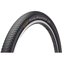 Continental MTB kerékpáros külső gumi 50-559 Double Fighter III 26x1,9 fekete/fekete, reflektoros
