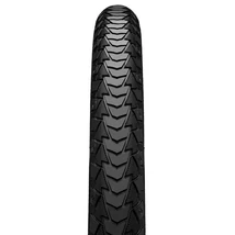 Continental kerékpáros külső gumi 40-622 Contact Plus fekete/fekete reflektoros drótos SL