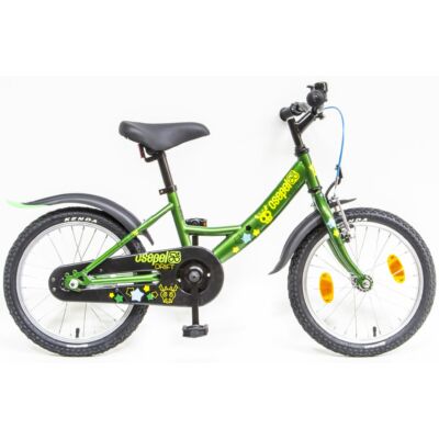 Csepel Drift 16" ZÖLD SZARVASOS 2020 gyerek  kerékpár