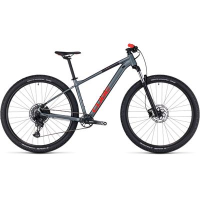 CUBE ANALOG FLASHGREY 'N' RED 2023 MTB 29" KERÉKPÁR