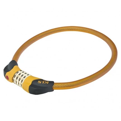 Kerékpár zár KLS CRYPT Narancssárga, 80 cm