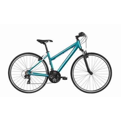 KROSS EVADO 3.0 D NŐI TÜRKIZ (EZÜST) 2022 cross trekking kerékpár