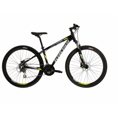 KROSS HEXAGON 5.0 M 27 BLACK(LIME/GREY) 2022 MTB 27,5" kerékpár