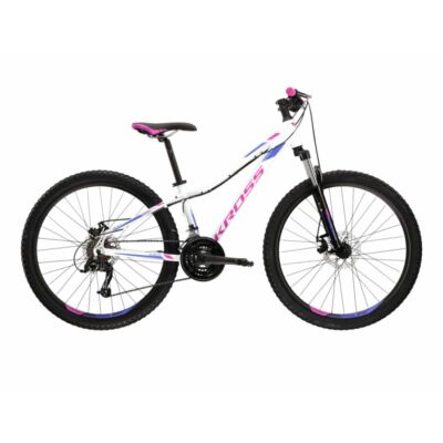KROSS LEA 3.0 D 27 WHITE(PURPLE) 2022 MTB 27,5" női kerékpár
