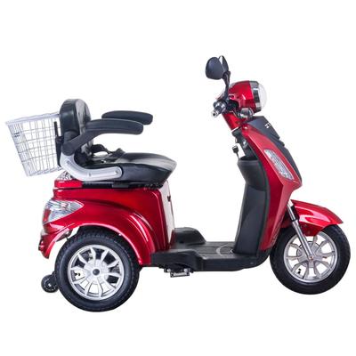 Z-TECH ZT-15D TRILUX 4.0  48V20AH 900W differenciálműves piros 3 kerekű elektromos jármű