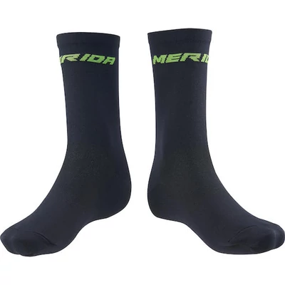 Zokni MERIDA RACE fekete/zöld (24cm) - ROAD