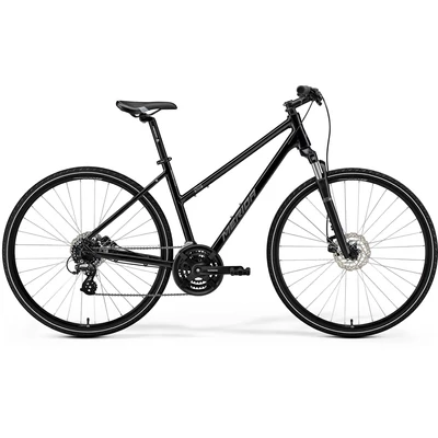 MERIDA CROSSWAY 10 III1 NŐI FEKETE/EZÜST