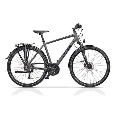 CROSS TRAVEL GENT szürke (fekete)