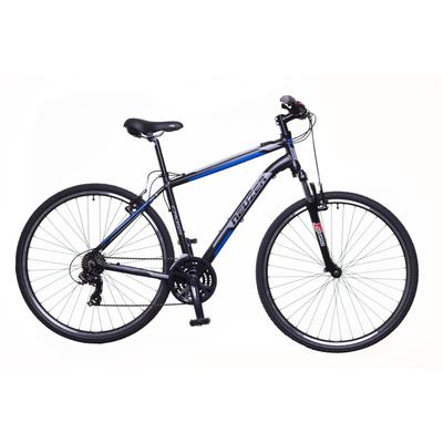 Neuzer X100 férfi fekete/kék-szürke CROSS TREKKING KERÉKPÁR
