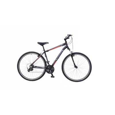 Neuzer X100 férfi fekete/piros-szürke CROSS TREKKING KERÉKPÁR