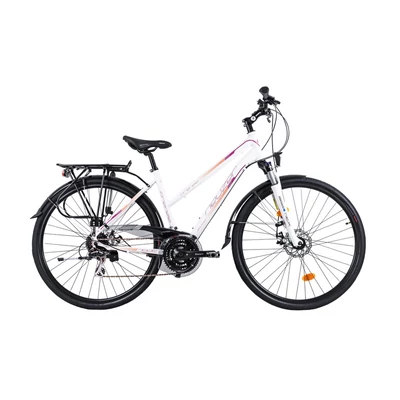 Neuzer Firenze 200 disc női fehér/ mályva matt 19 elemes világítással