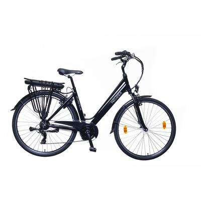 Neuzer Hollandia Delux női fekete/fehér 19,5"  elektromos kerékpár