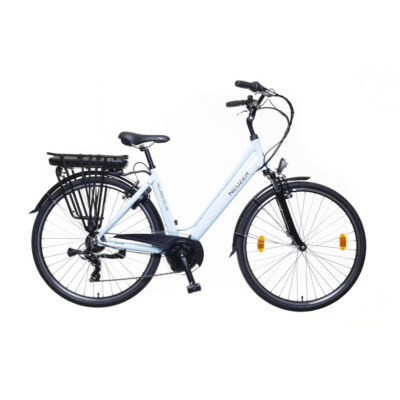 Neuzer Hollandia Delux női babyblue/fekete 18" elektromos kerékpár
