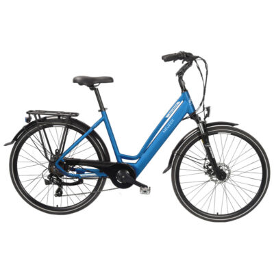 Neuzer Sorrento női matt kék 19" hátsó agymotoros elektromos kerékpár