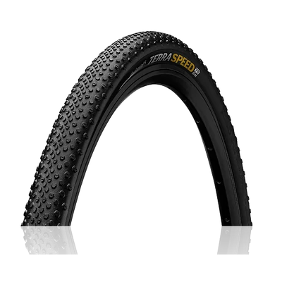 Continental gravel-cyclocross kerékpáros külső gumi 40-622 Terra Speed ProTection 28x1,50 fekete/fekete, Skin hajtogathatós