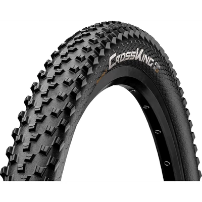 Continental MTB kerékpáros külső gumi 55-559 Cross King 2.2 26x2,2 fekete/fekete, Skin